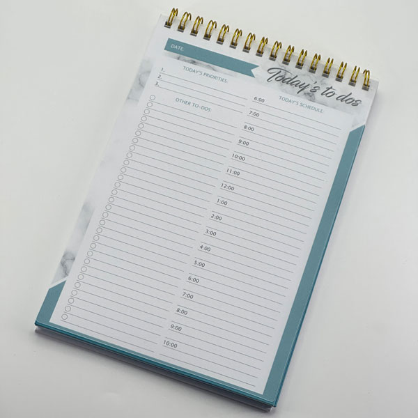 Anpassad Coil Notebook